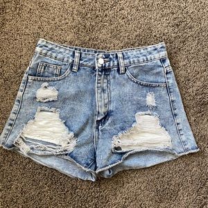 Jean shorts